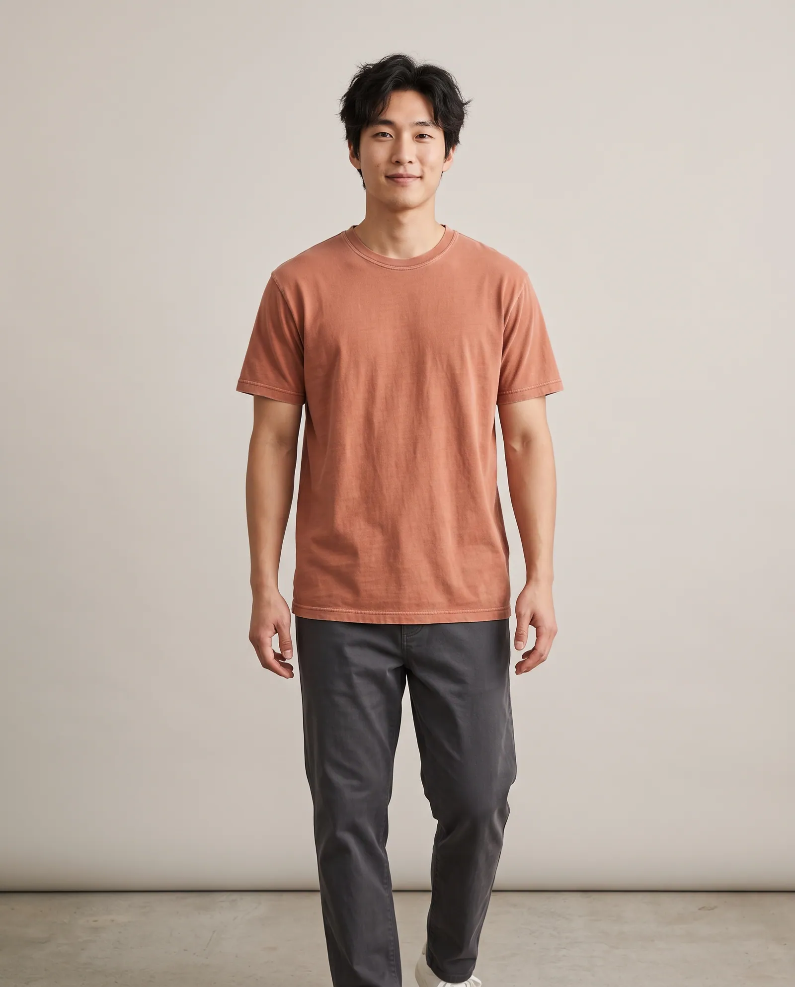 New Morning Tee in Faded Clay