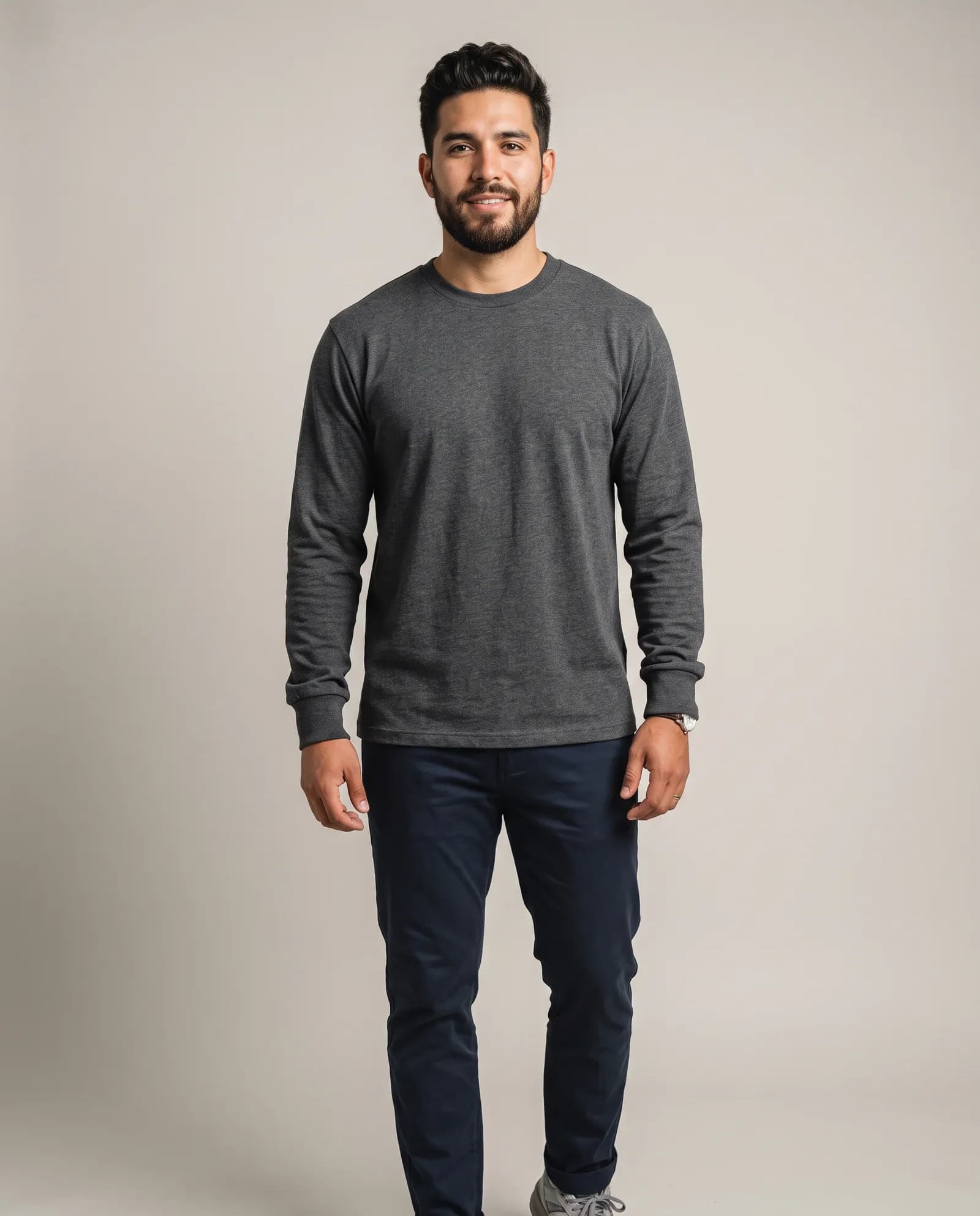 Mercy Longsleeve in Charcoal