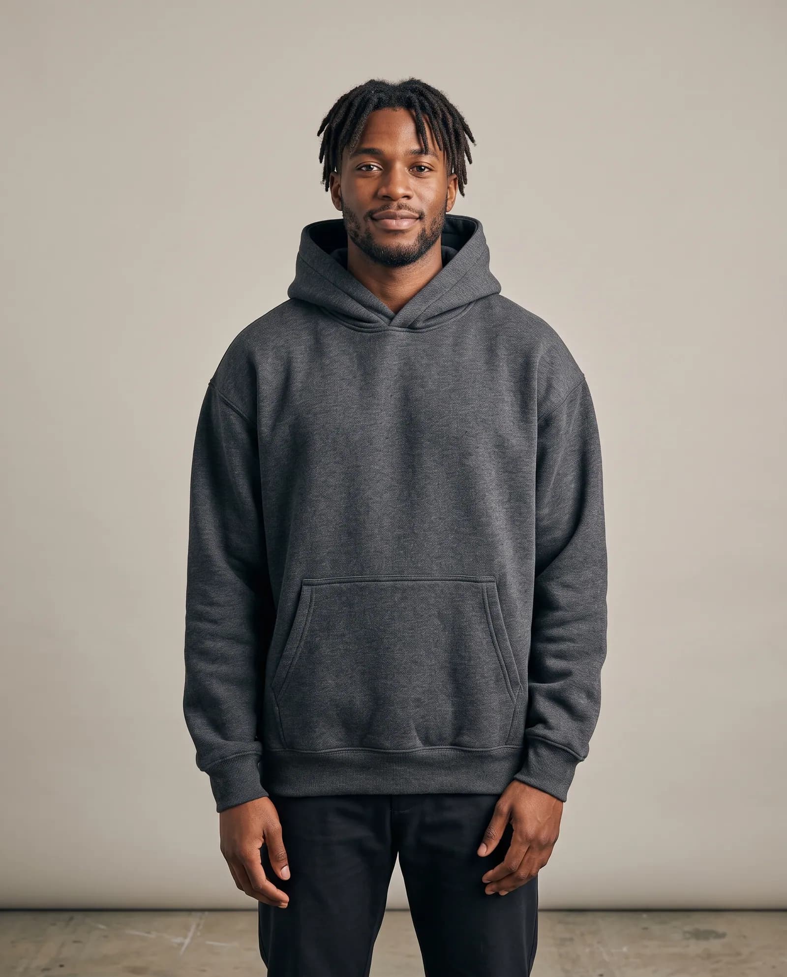 Upper Room Hoodie in Charcoal